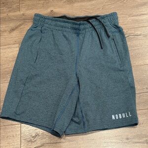 NOBULL Men's Athletic Teal Shorts